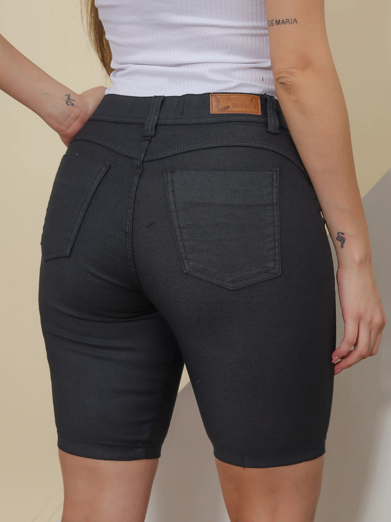 Bermuda feminina em jeans Premium