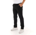 Calça masculina de sarja, alfaiataria, casual e social