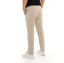 Calça masculina de sarja, alfaiataria, casual e social