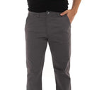 Calça masculina de sarja, alfaiataria, casual e social