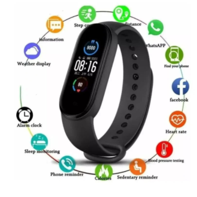 Relogio Smartwatch inteligente, monitor M7, Bluetooth 5.0