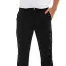 Calça masculina de sarja, alfaiataria, casual e social