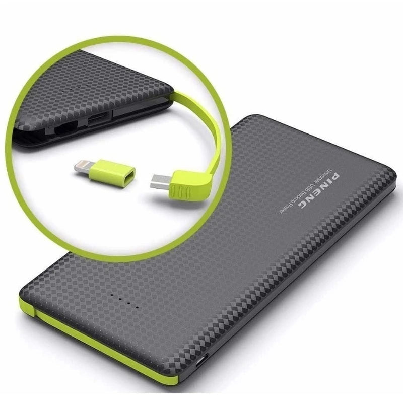 Carregador PN951 portátil via USB com bateria de litio