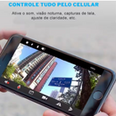 Mine camera espiã A9 sem fio, monitor remoto