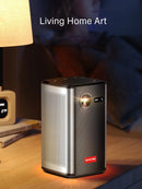 Projetor DLP, LED, portatil com bateria, modelo p70, 3D, 4K, um mine cinema, android, wifi, home theater