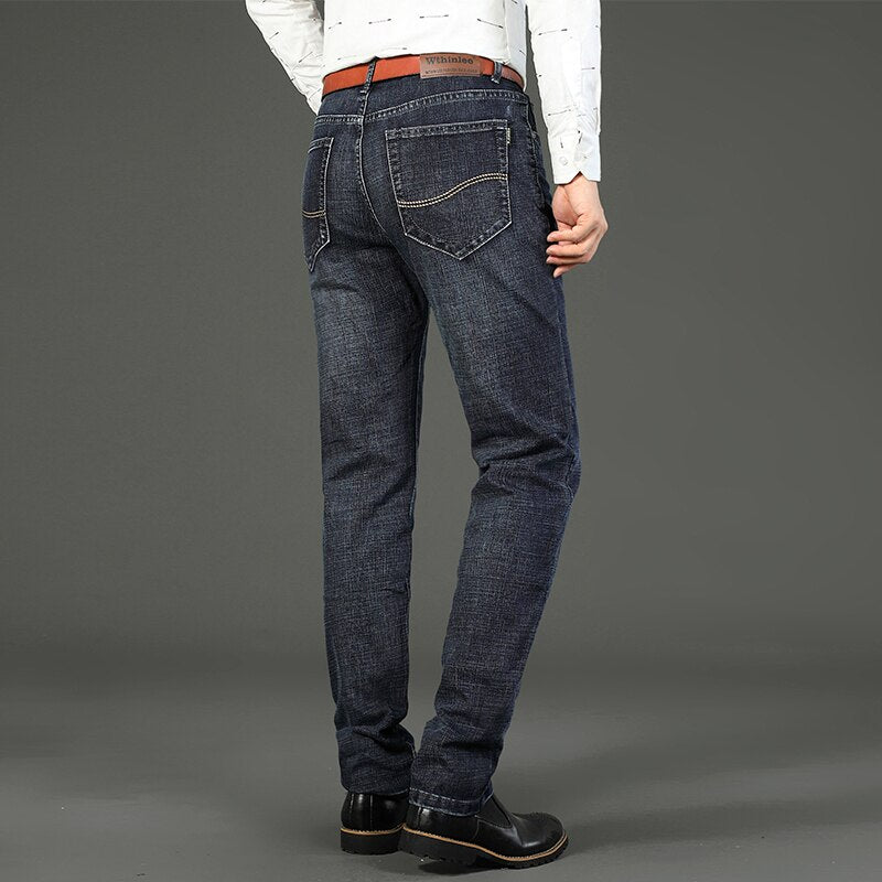 Calça jeans masculina casual