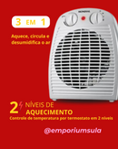 Aquecedor termoventilador Mondial - 110V