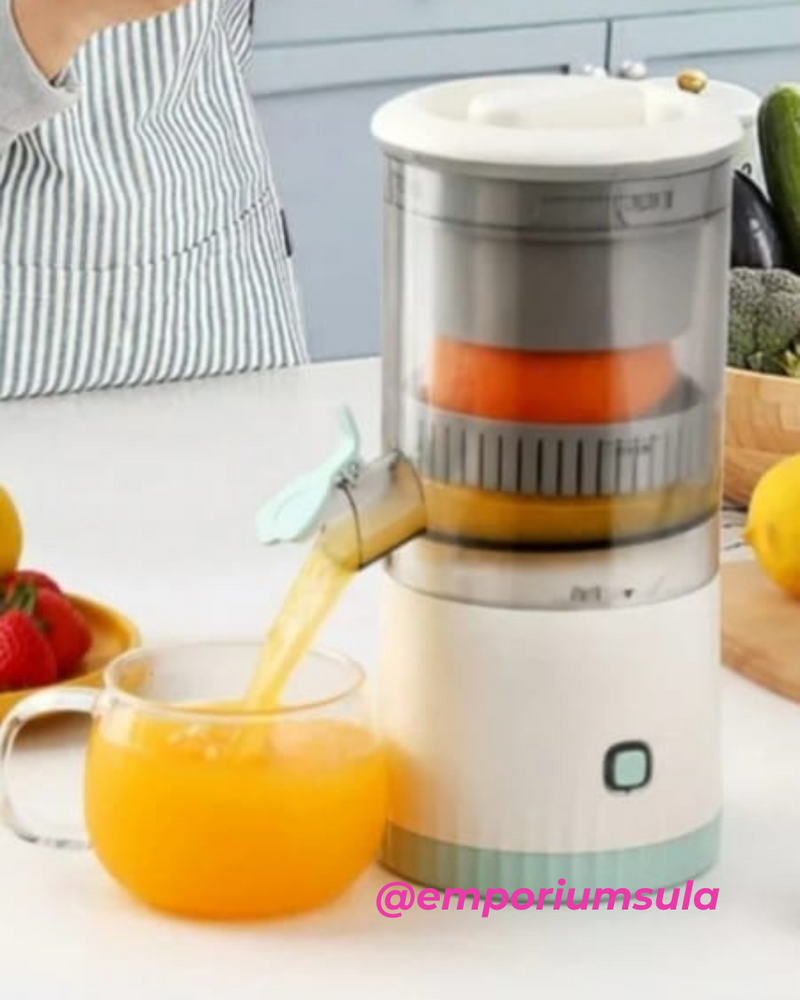 Espremedor elétrico de frutas sem fio, carregamento USB
