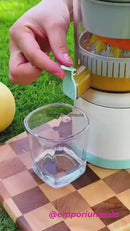 Espremedor elétrico de frutas sem fio, carregamento USB